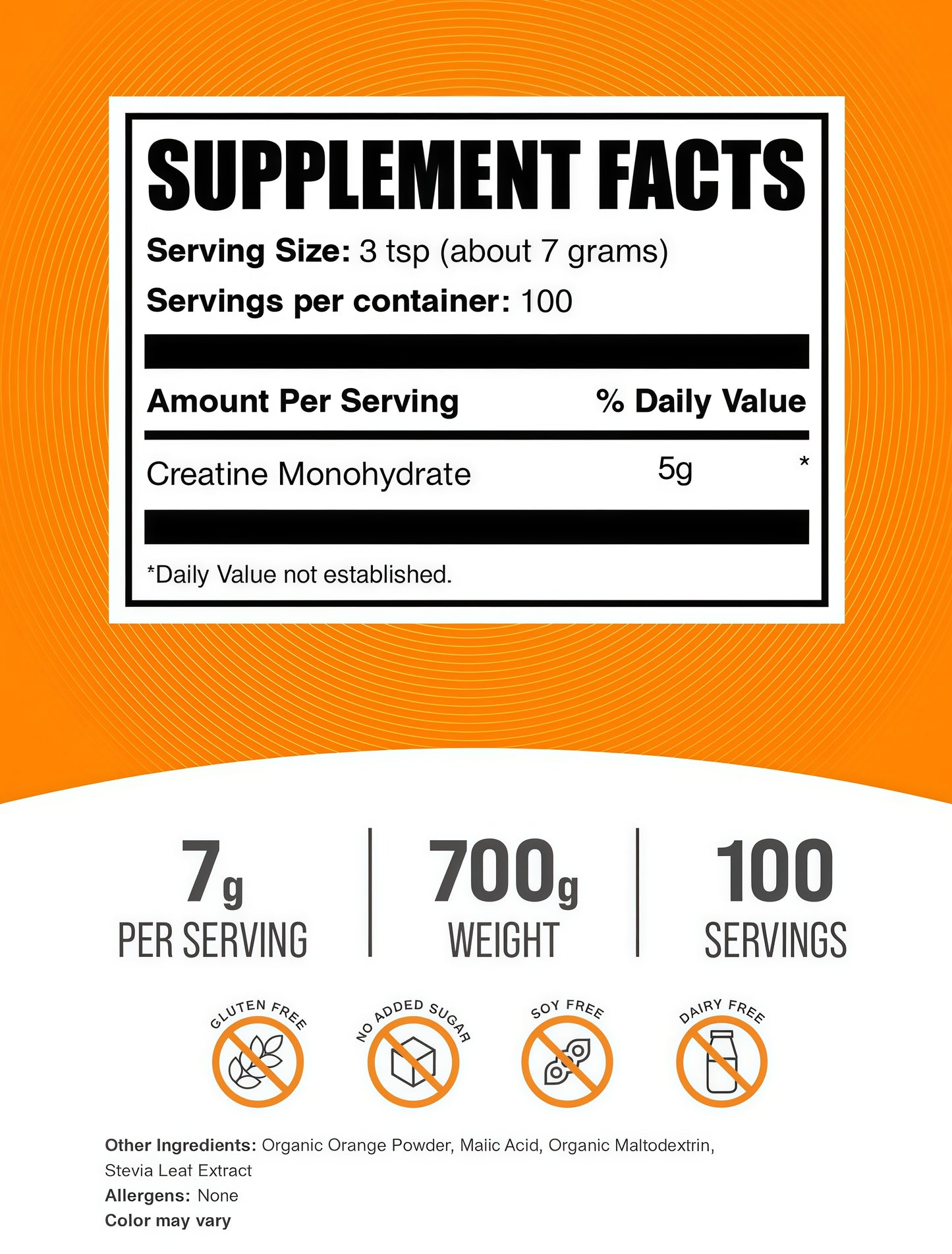 Creatine Monohydrate Powder